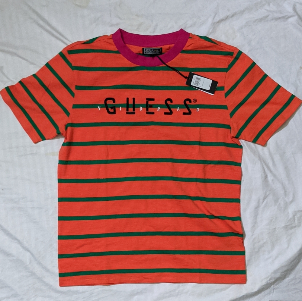 Guess Jeans x J Balvin Vibras Tour Concert Striped